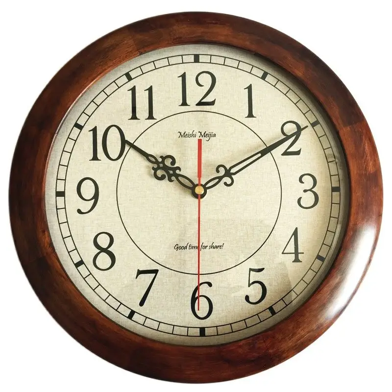 Japanese Lifestyle Gifts - Wanduhr im japanischen Stil, Vintage-Holzuhrenmechanismus, Wanduhren,