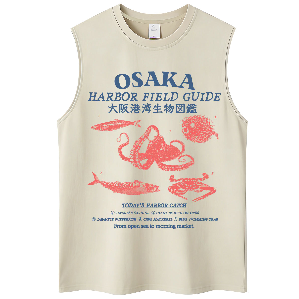 Japanese Man Lifestyle - Japanischer Stil Osaka Harbor Field Guide