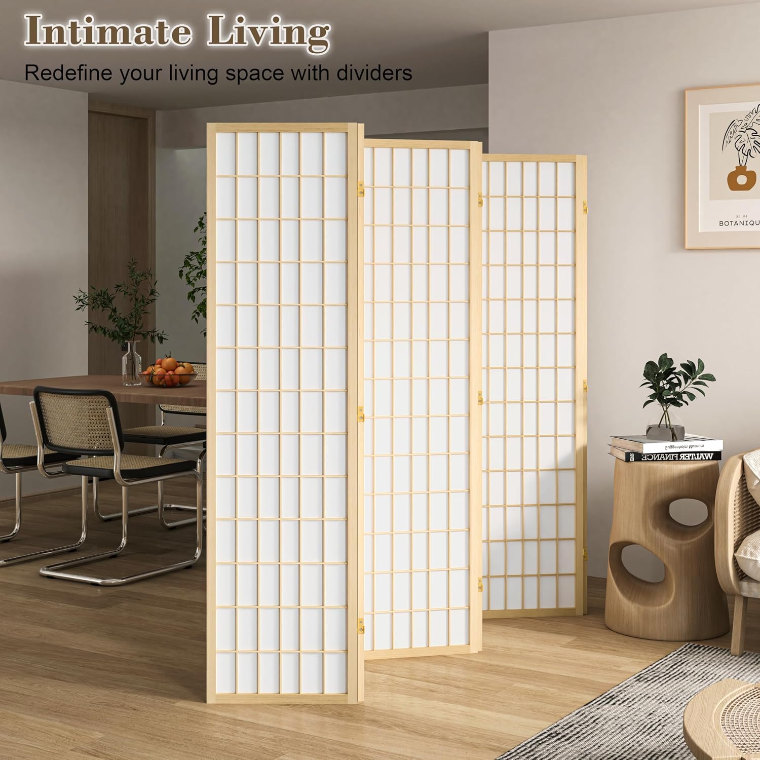 6-teiliger faltbarer Raumteile – Shoji Screen Divider Bewertung und Preis