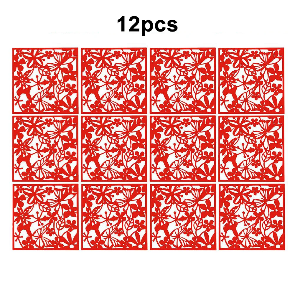 Für Home Fashion 12Pcs Hohl Mu – Shoji Screen Divider Bewertung und Preis