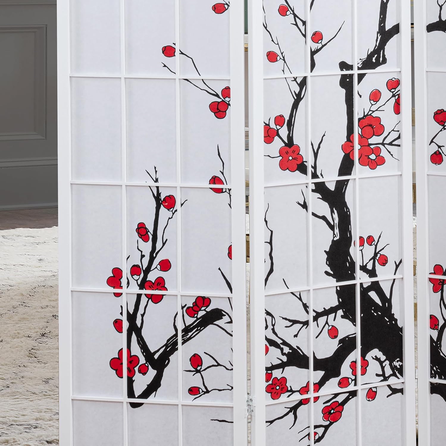 Faltbarer japanischer Shoji-Ra – Shoji Screen Divider Bewertung und Preis