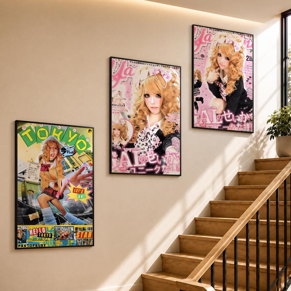 Modisches, cooles Gyaru-Poster – Japanese Lifestyle Gifts Bewertung und Preis